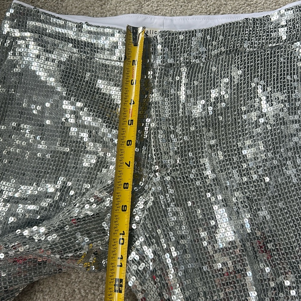 Alice and Olivia Hayes sequin cargo pants - Picture 9 of 16